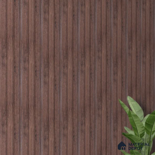 Wooden Look PN 06849 9.2 ft x 4.9 inch Charcoal Panel - 12 mm | Suitable for Living Room, Bedroom & TV Cabinet | Width is Subjected to 5% Variation