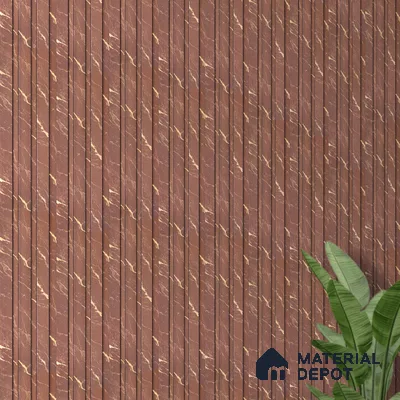 Mocha Brown Marble Look PN 06850 9.2 ft x 4.9 inch Charcoal Panel - 12 mm | Suitable for Living Room, Bedroom & TV Cabinet | Width is Subjected to 5% Variation