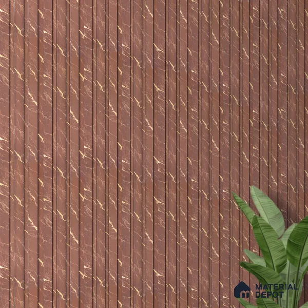 Mocha Brown Marble Look PN 06850 9.2 ft x 4.9 inch Charcoal Panel - 12 mm | Suitable for Living Room, Bedroom & TV Cabinet | Width is Subjected to 5% Variation