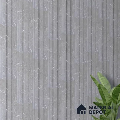 Cloud Grey Marble Look PN 06851 9.2 ft x 4.9 inch Charcoal Panel - 12 mm | Suitable for Living Room, Bedroom & TV Cabinet | Width is Subjected to 5% Variation