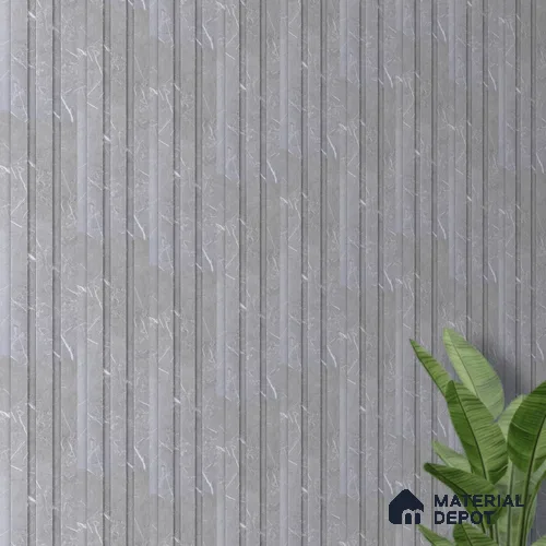 PN 06851 9.2 ft x 5 inch Charcoal Louvers/Panels - 12 mm