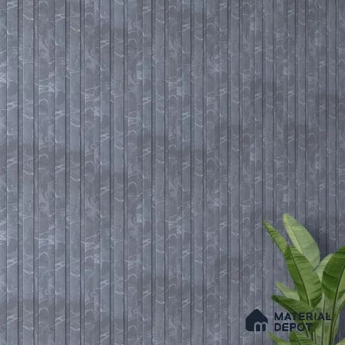 PN 06852 9.2 ft x 5 inch Charcoal Louvers/Panels - 12 mm