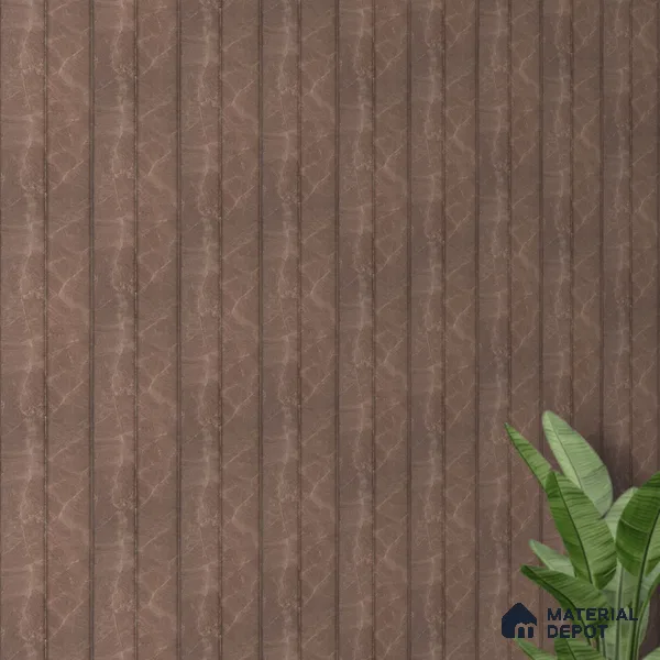 Mocha Brown Marble Look PN 06857 9.2 ft x 7.8 inch Charcoal Panel - 16 mm | Suitable for Living Room, Bedroom & TV Cabinet | Width is Subjected to 5% Variation