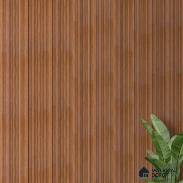 Wooden Look PN 06868 9.2 ft x 6.1 inch Charcoal Panel - 16 mm | Suitable for Living Room, Bedroom & TV Cabinet | Width is Subjected to 5% Variation