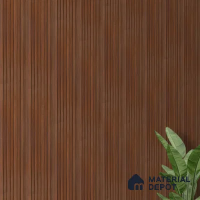 Wooden Look PN 06870 9.2 ft x 6.1 inch Charcoal Panel - 16 mm | Suitable for Living Room, Bedroom & TV Cabinet | Width is Subjected to 5% Variation