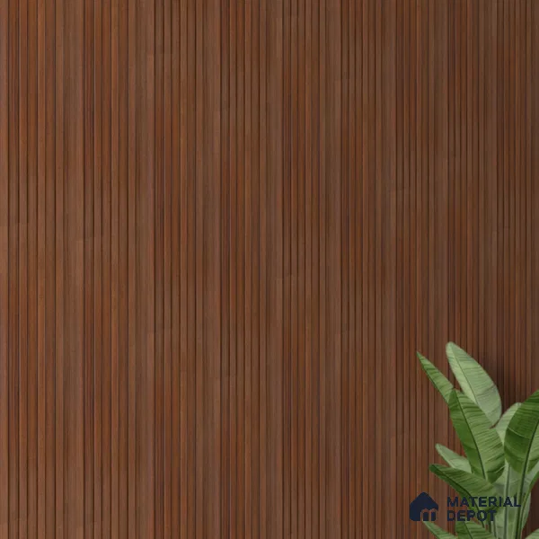 Wooden Look PN 06870 9.2 ft x 6.1 inch Charcoal Panel - 16 mm | Suitable for Living Room, Bedroom & TV Cabinet | Width is Subjected to 5% Variation