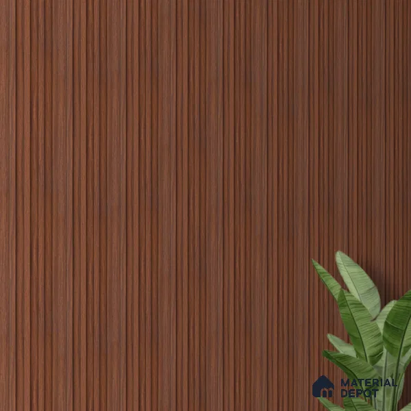 Wooden Look PN 06872 9.2 ft x 6.1 inch Charcoal Panel - 16 mm | Suitable for Living Room, Bedroom & TV Cabinet | Width is Subjected to 5% Variation