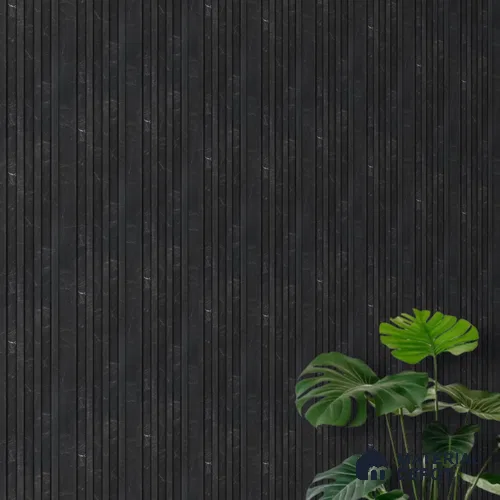 PN 06892 9.2 ft x 6.18 inch Charcoal Louvers/Panels - 16 mm