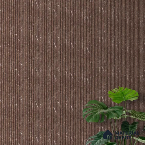 PN 06897 8 ft x 6 inch Charcoal Louvers/Panels - 6 mm