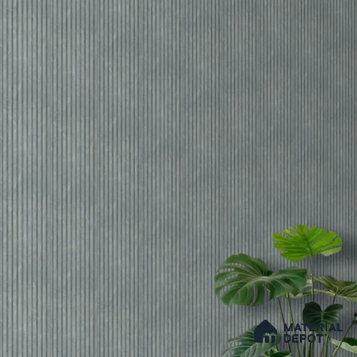 PN 06901 8 ft x 6 inch Charcoal Louvers/Panels - 6 mm