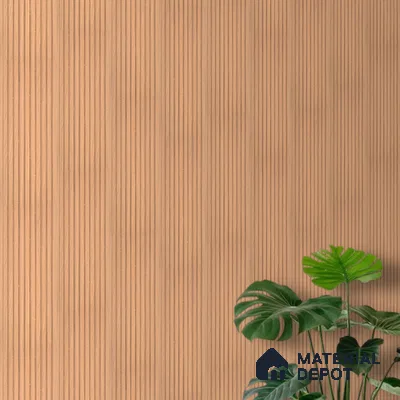 PN 06910 8 ft x 6 inch Charcoal Louvers/Panels - 6 mm