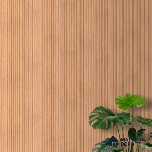 PN 06910 8 ft x 6 inch Charcoal Louvers/Panels - 6 mm