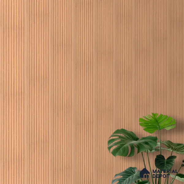 PN 06910 8 ft x 6 inch Charcoal Louvers/Panels - 6 mm