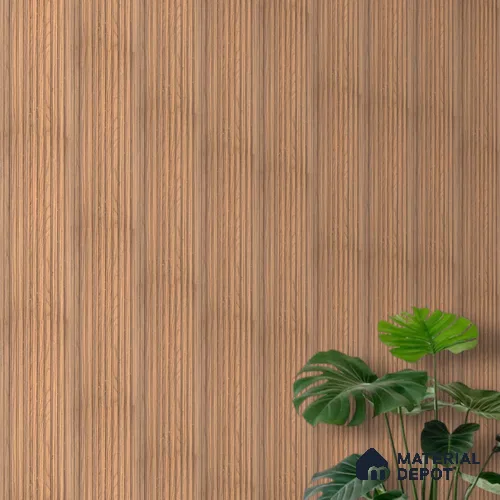 PN 06913 8 ft x 6 inch Charcoal Louvers/Panels - 6 mm