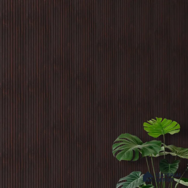 Wooden Look PN 06914 8 ft x 6 inch Charcoal Panel - 6 mm | Suitable for Living Room, Bedroom & TV Cabinet | Width is Subjected to 5% Variation