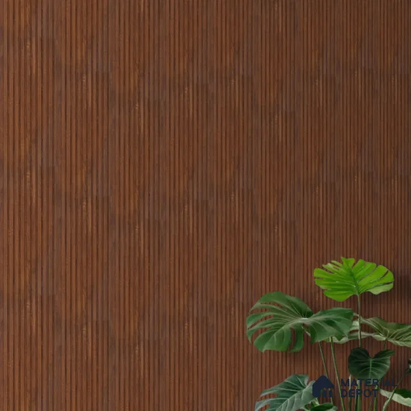 Wooden Look PN 06915 8 ft x 6 inch Charcoal Panel - 6 mm | Suitable for Living Room, Bedroom & TV Cabinet | Width is Subjected to 5% Variation