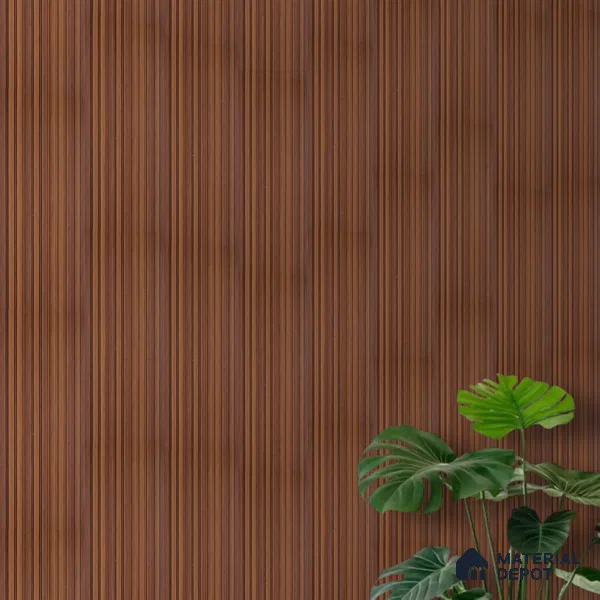 Wooden Look PN 06916 8 ft x 6 inch Charcoal Panel - 6 mm | Suitable for Living Room, Bedroom & TV Cabinet | Width is Subjected to 5% Variation