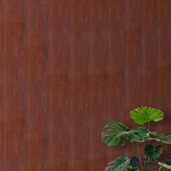 Wooden Look PN 06925 8 ft x 6 inch Charcoal Panel - 6 mm | Suitable for Living Room, Bedroom & TV Cabinet | Width is Subjected to 5% Variation