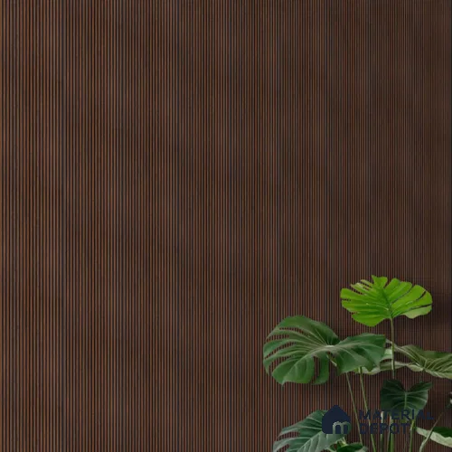 PN 06929 8 ft x 6 inch Charcoal Louvers/Panels - 6 mm