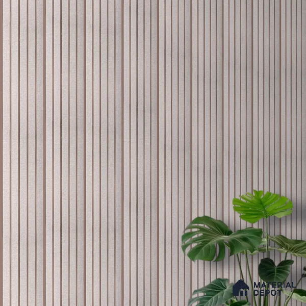 Light Grey Fabric Look PN 06936 8 ft x 6 inch Charcoal Panel - 6 mm | Suitable for Living Room, Bedroom & TV Cabinet | Width is Subjected to 5% Variation