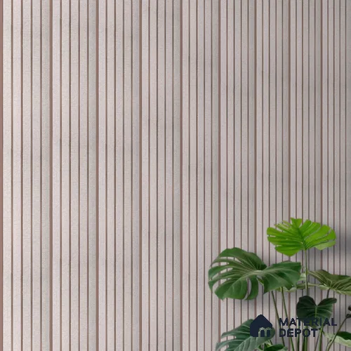PN 06936 8 ft x 6 inch Charcoal Louvers/Panels - 6 mm