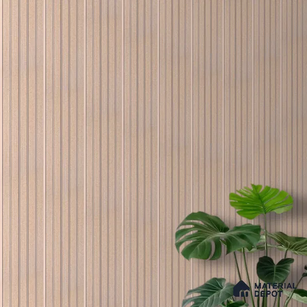 Cappuccino Beige Fabric Look PN 06937 8 ft x 6 inch Charcoal Panel - 6 mm | Suitable for Living Room, Bedroom & TV Cabinet | Width is Subjected to 5% Variation