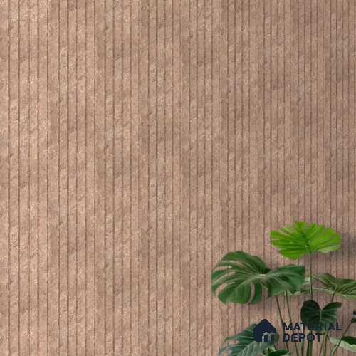 PN 06942 8 ft x 6 inch Charcoal Louvers/Panels - 6 mm