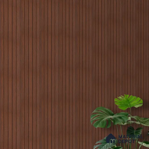 PN 06943 8 ft x 6 inch Charcoal Louvers/Panels - 6 mm