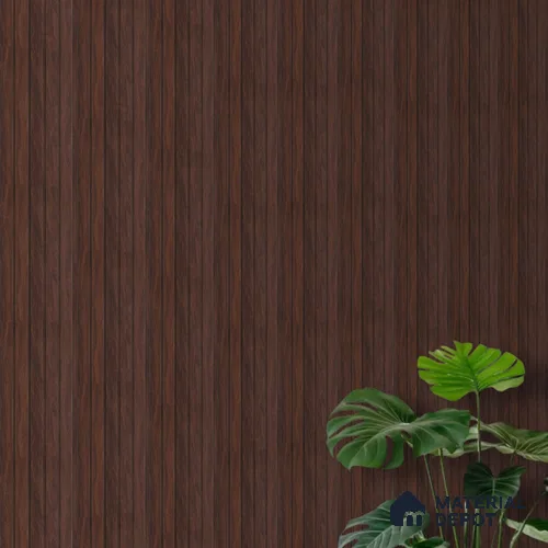 PN 06944 8 ft x 6 inch Charcoal Louvers/Panels - 6 mm