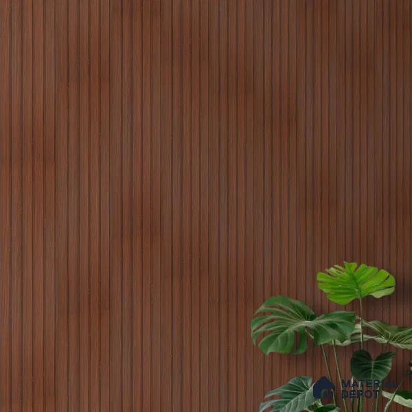 Wooden Look PN 06947 8 ft x 6 inch Charcoal Panel - 6 mm | Suitable for Living Room, Bedroom & TV Cabinet | Width is Subjected to 5% Variation