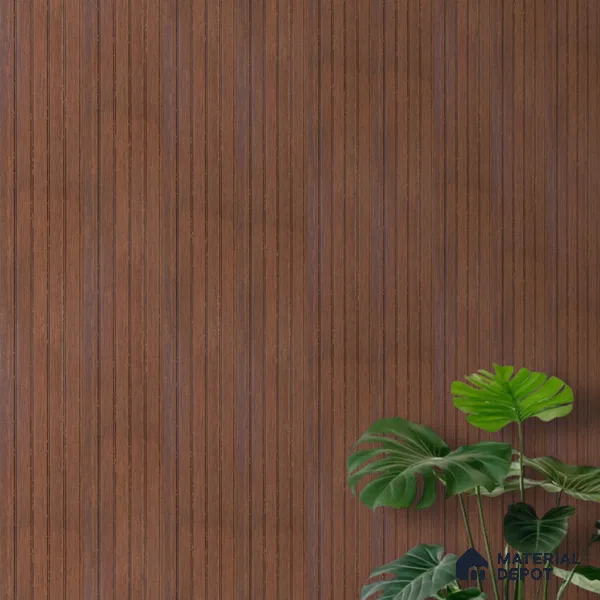 Wooden Look PN 06948 8 ft x 6 inch Charcoal Panel - 6 mm | Suitable for Living Room, Bedroom & TV Cabinet | Width is Subjected to 5% Variation