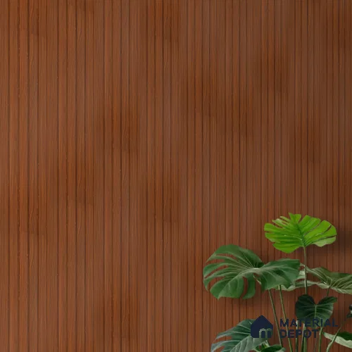 PN 06949 8 ft x 6 inch Charcoal Louvers/Panels - 6 mm