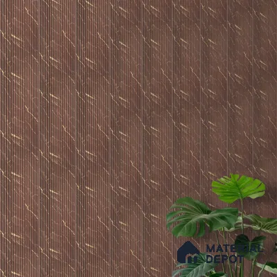 Cappucino Brown Marble Look PN 07009 8 ft x 6.1 inch Charcoal Panel - 7 mm | Suitable for Feature Wall, TV Unit & Living Room | Width is Subjected to 5% Variation