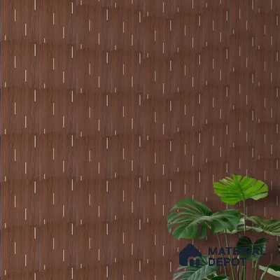 Wooden Look PN 07016 9.5 ft x 12 inch Charcoal Panel - 6 mm | Suitable for Feature Wall, TV Unit & Living Room | Width is Subjected to 5% Variation