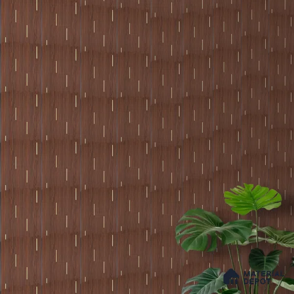 Wooden Look PN 07016 9.5 ft x 12 inch Charcoal Panel - 6 mm | Suitable for Feature Wall, TV Unit & Living Room | Width is Subjected to 5% Variation