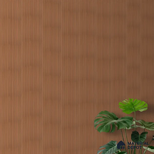 Wooden Look PN 07021 9.5 ft x 12 inch Charcoal Panel - 10 mm | Suitable for Feature Wall, TV Unit & Living Room | Width is Subjected to 5% Variation