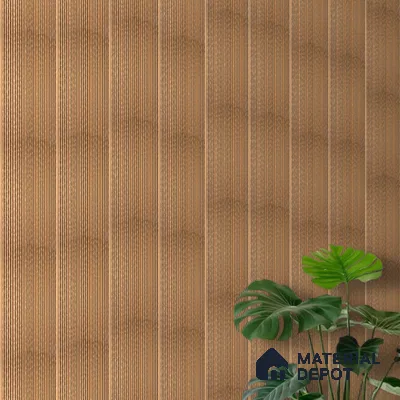 Brown Plain Colour Look Charcoal Louver/Panel 9.5 ft x 7.8 inch - 6 mm | Ideal for Feature Wall, Living Room, Bedroom, Home, TV Unit | PN 07032