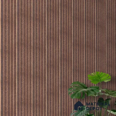Cappucino Brown Stone Look PN 07037 9.5 ft x 7.8 inch Charcoal Panel - 6 mm | Suitable for Feature Wall, TV Unit & Living Room | Width is Subjected to 5% Variation