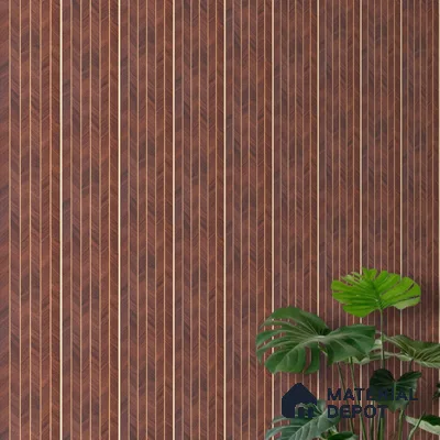 Wooden Look PN 07042 9.5 ft x 7.8 inch Charcoal Panel - 6 mm | Suitable for Feature Wall, TV Unit & Living Room | Width is Subjected to 5% Variation