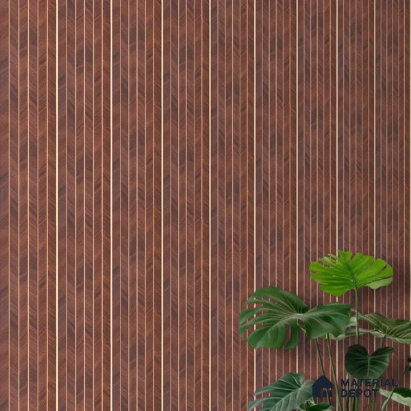 Wooden Look PN 07042 9.5 ft x 7.8 inch Charcoal Panel - 6 mm | Suitable for Feature Wall, TV Unit & Living Room | Width is Subjected to 5% Variation
