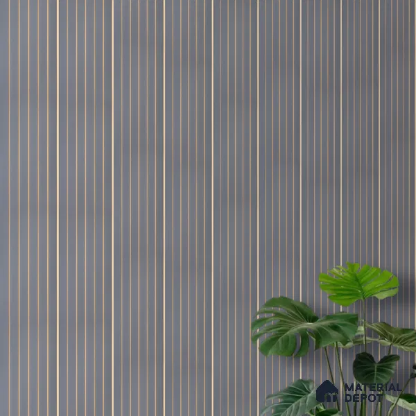 Mid Grey Patterned Look PN 07045 9.5 ft x 7.8 inch Charcoal Panel - 6 mm | Suitable for Feature Wall, TV Unit & Living Room | Width is Subjected to 5% Variation