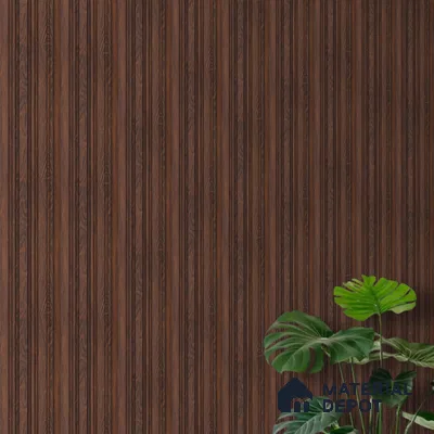 Wooden Look PN 07052 9.5 ft x 4.9 inch Charcoal Panel - 8 mm | Suitable for Feature Wall, TV Unit & Living Room | Width is Subjected to 5% Variation