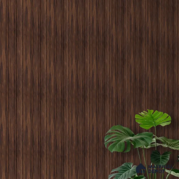 Wooden Look PN 07059 9.5 ft x 4.6 inch Charcoal Panel - 8 mm | Suitable for Feature Wall, TV Unit & Living Room | Width is Subjected to 5% Variation
