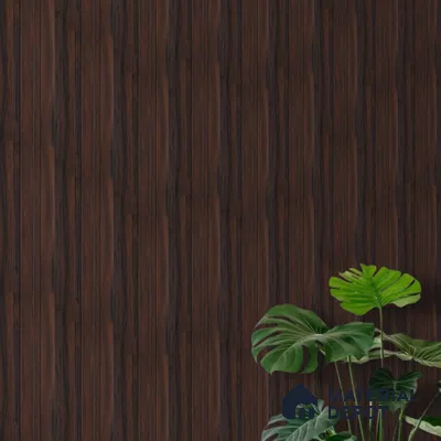 Wooden Look PN 07061 9.5 ft x 4.6 inch Charcoal Panel - 8 mm | Suitable for Feature Wall, TV Unit & Living Room | Width is Subjected to 5% Variation