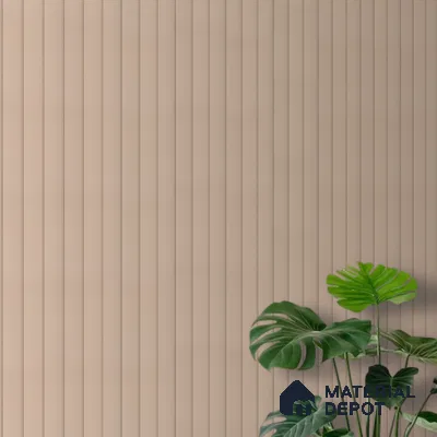 Cappuccino Beige Plain Colour Look PN 07067 9.5 ft x 9.8 inch Charcoal Panel - 10 mm | Suitable for Feature Wall, TV Unit & Living Room | Width is Subjected to 5% Variation