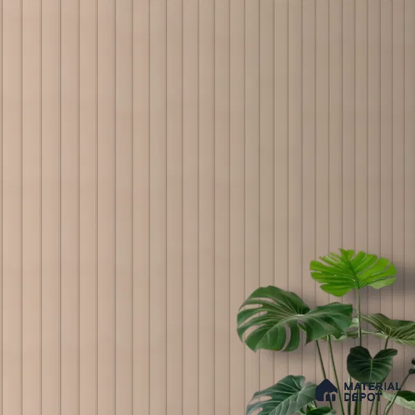 Cappuccino Beige Plain Colour Look PN 07067 9.5 ft x 9.8 inch Charcoal Panel - 10 mm | Suitable for Feature Wall, TV Unit & Living Room | Width is Subjected to 5% Variation