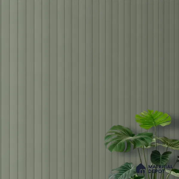 Smoke Grey Plain Colour Look PN 07068 9.5 ft x 9.8 inch Charcoal Panel - 10 mm | Suitable for Feature Wall, TV Unit & Living Room | Width is Subjected to 5% Variation