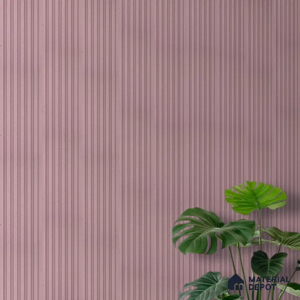 Dusty Pink Patterned Look PN 07070 9.5 ft x 4.9 inch Charcoal Panel - 10 mm | Suitable for Feature Wall, TV Unit & Living Room | Width is Subjected to 5% Variation