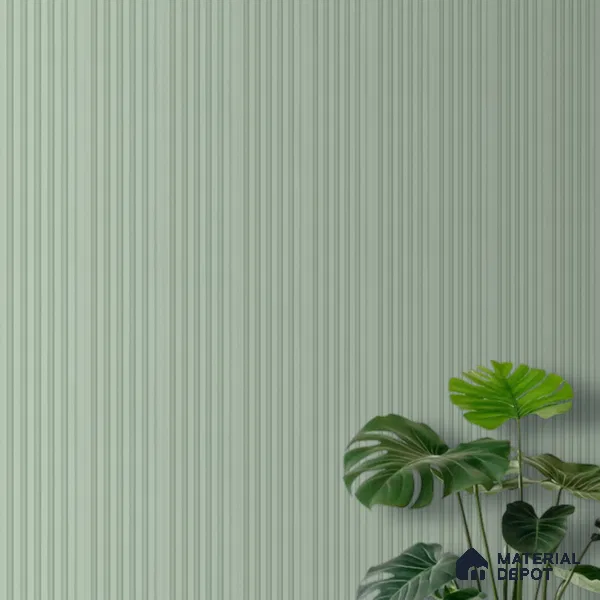 Green Plain Colour Look Charcoal Louver/Panel 9.5 ft x 4.9 inch - 10 mm | Ideal for Feature Wall, Living Room, Bedroom, Home, TV Unit | PN 07073