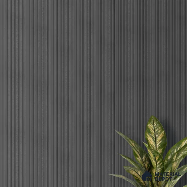 Dark Grey Patterned Look PN 07078 9.5 ft x 4.9 inch Charcoal Panel - 10 mm | Suitable for Feature Wall, TV Unit & Living Room | Width is Subjected to 5% Variation